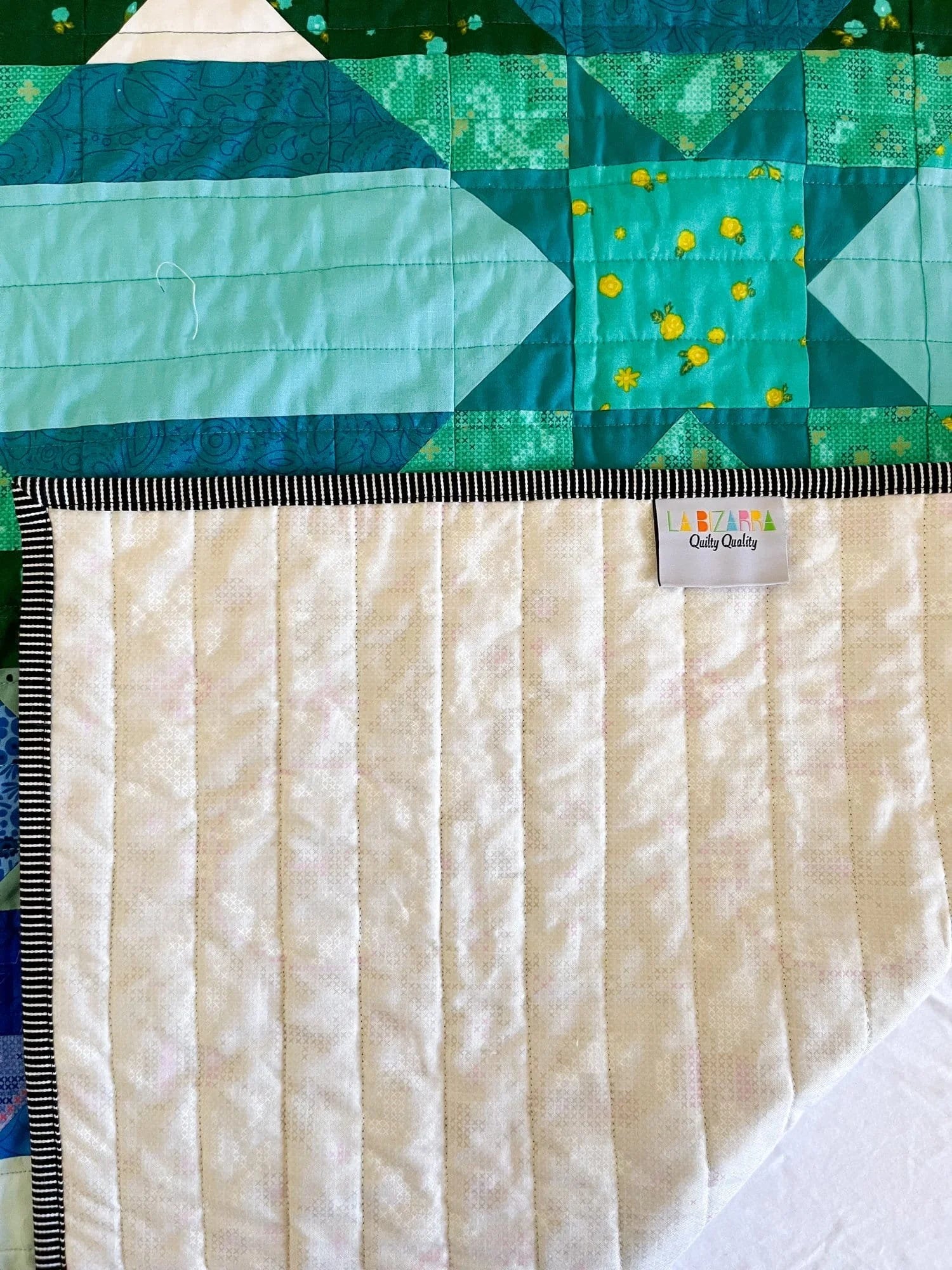 Quasar Rainbow Quilt