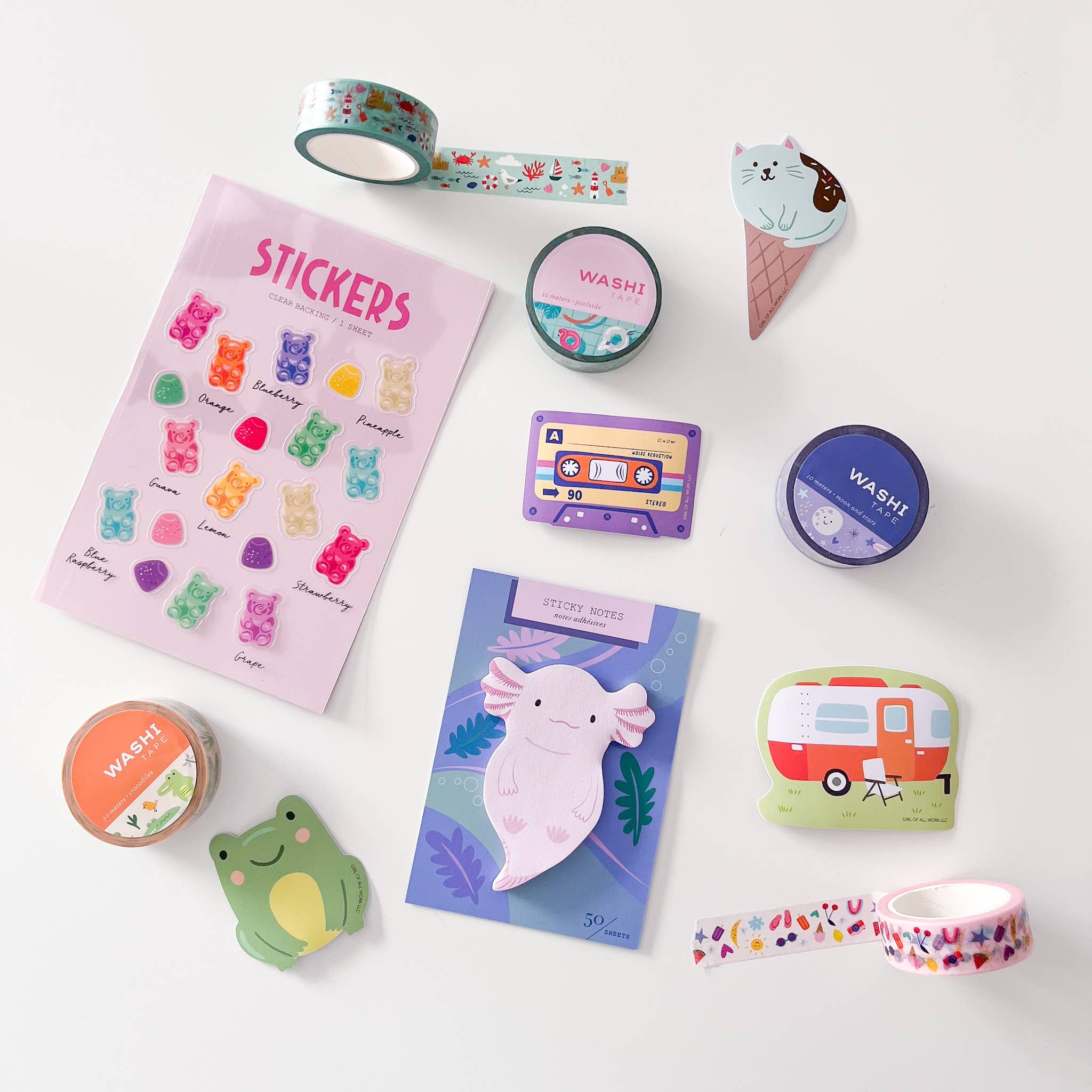 Mix Tape - Mini Vinyl Sticker