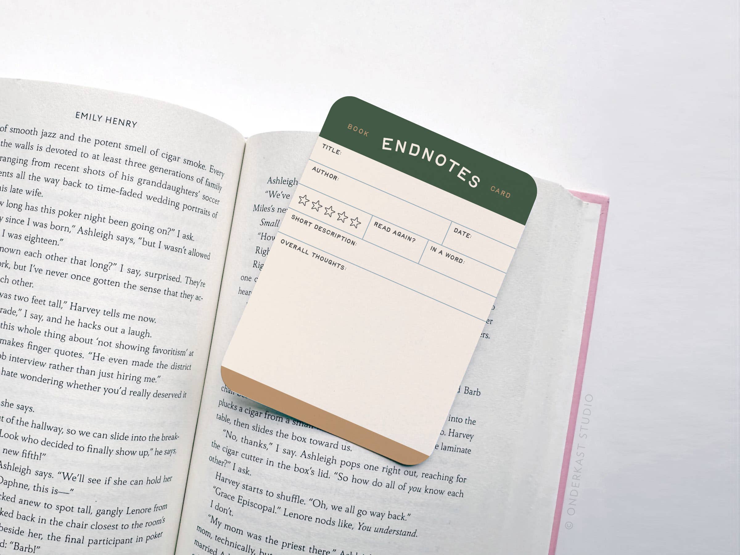 Endnotes - Book Review Cards