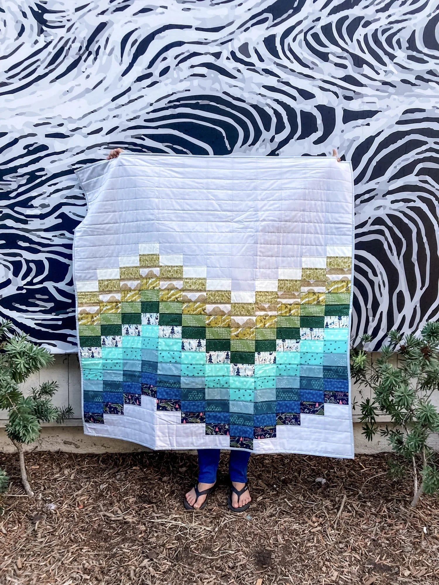 Coastal Views baby quilt
