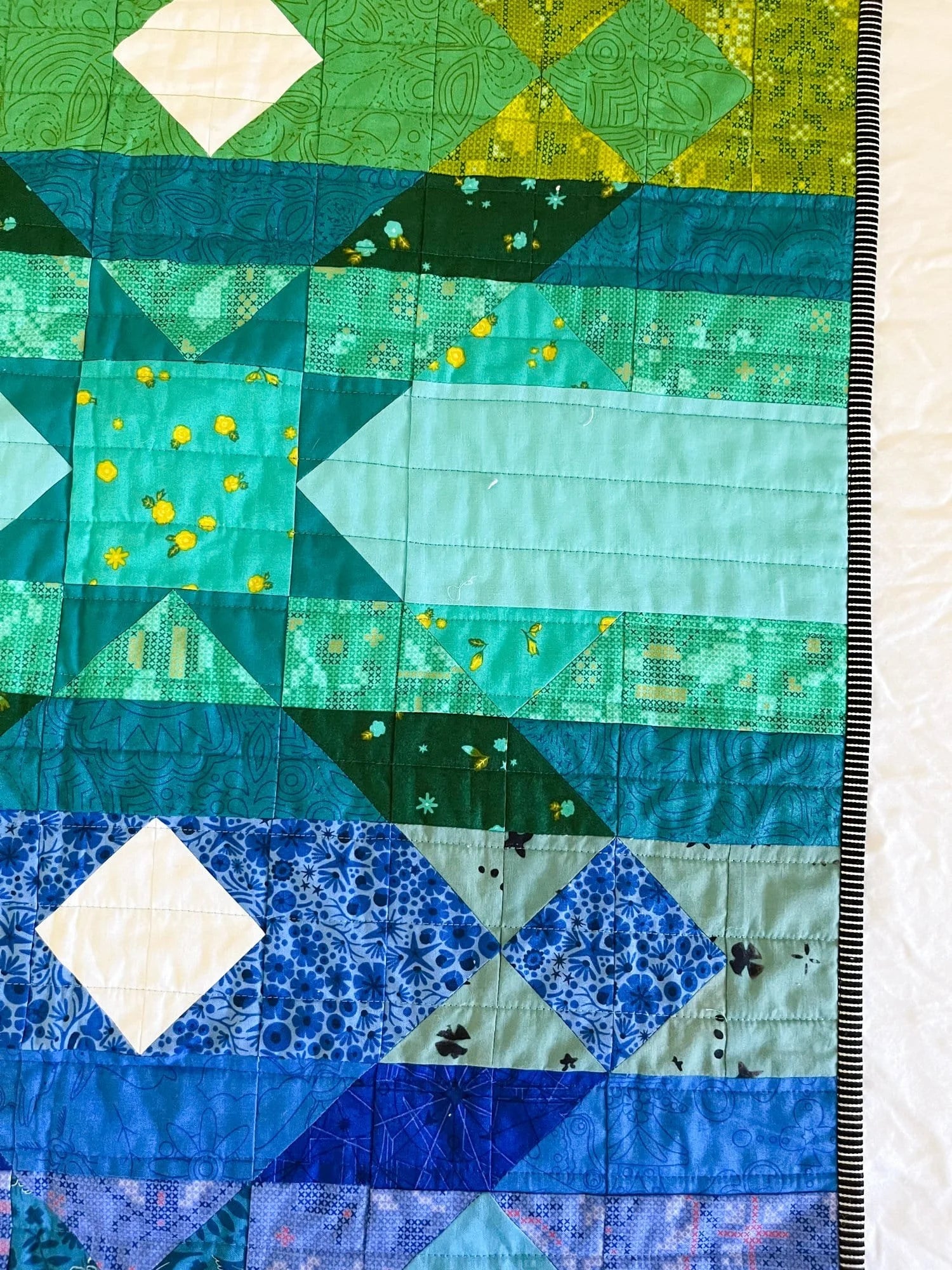 Quasar Rainbow Quilt