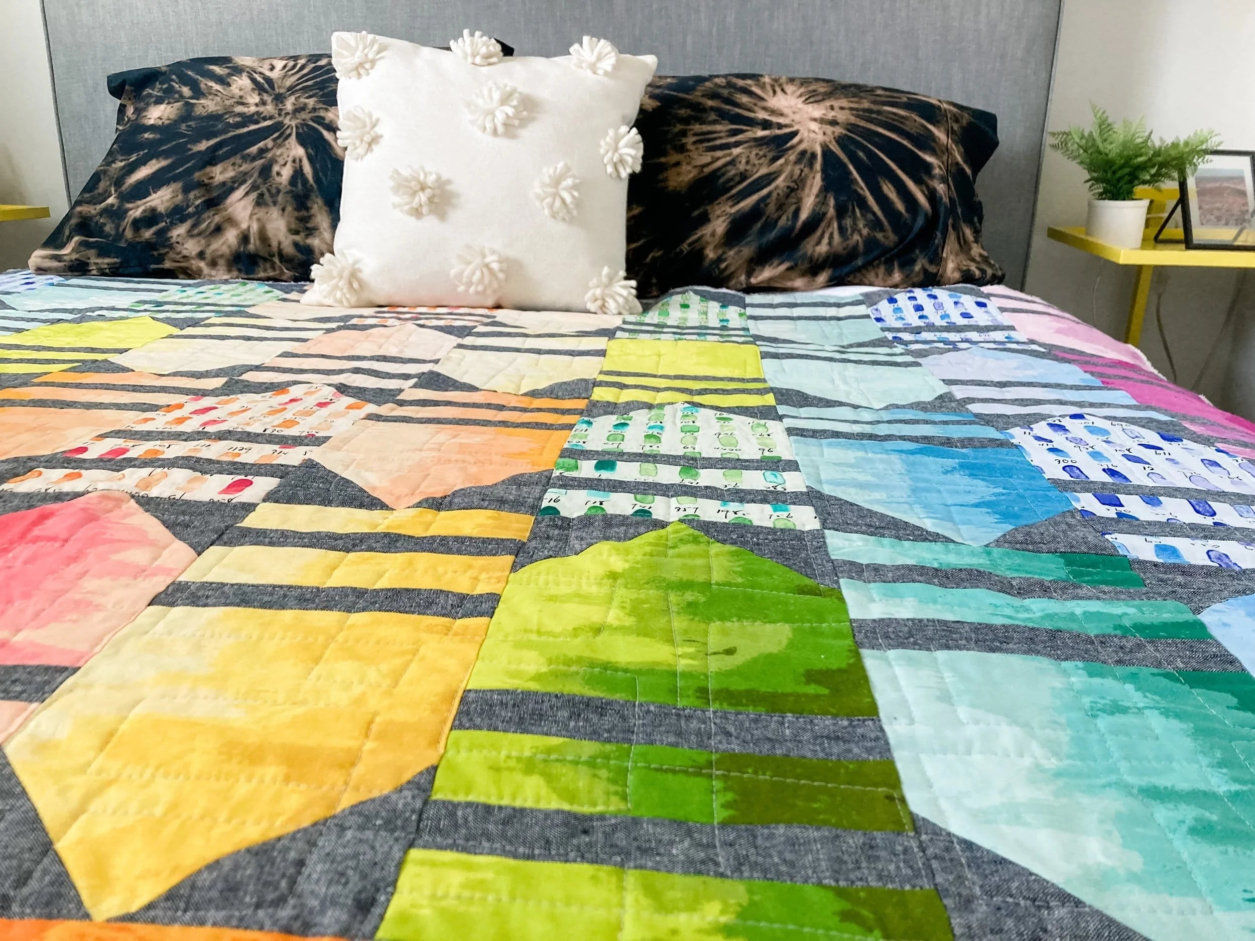 MidMod Inferno Quilt