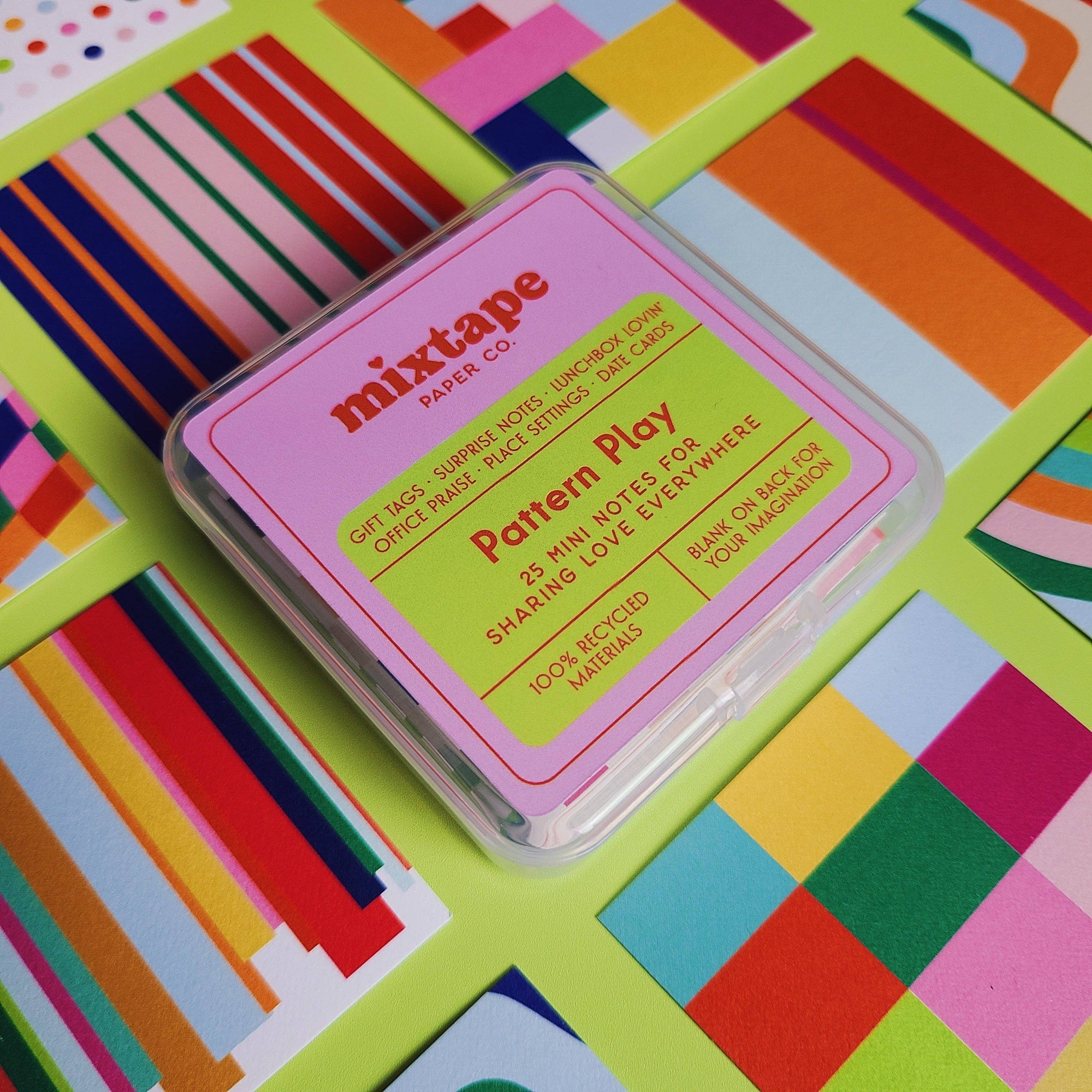 PATTERN PLAY ✨ mini notes