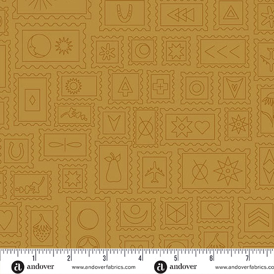Postcard - Muted Marigold - Color Camp