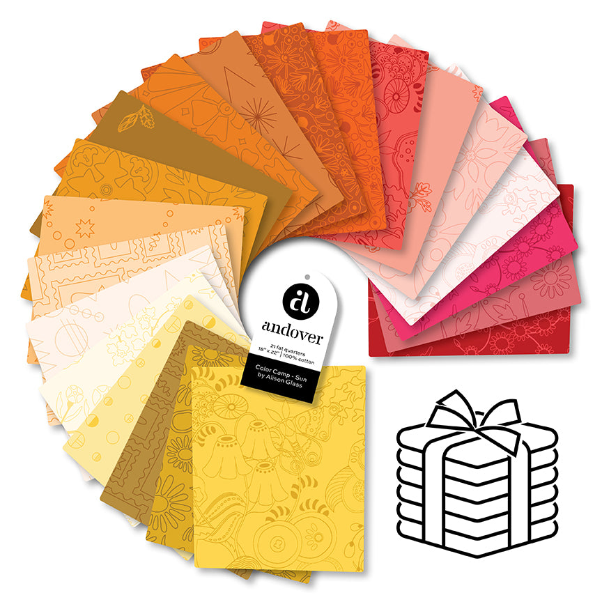 Sun - Color Camp - 21 FQ Bundle