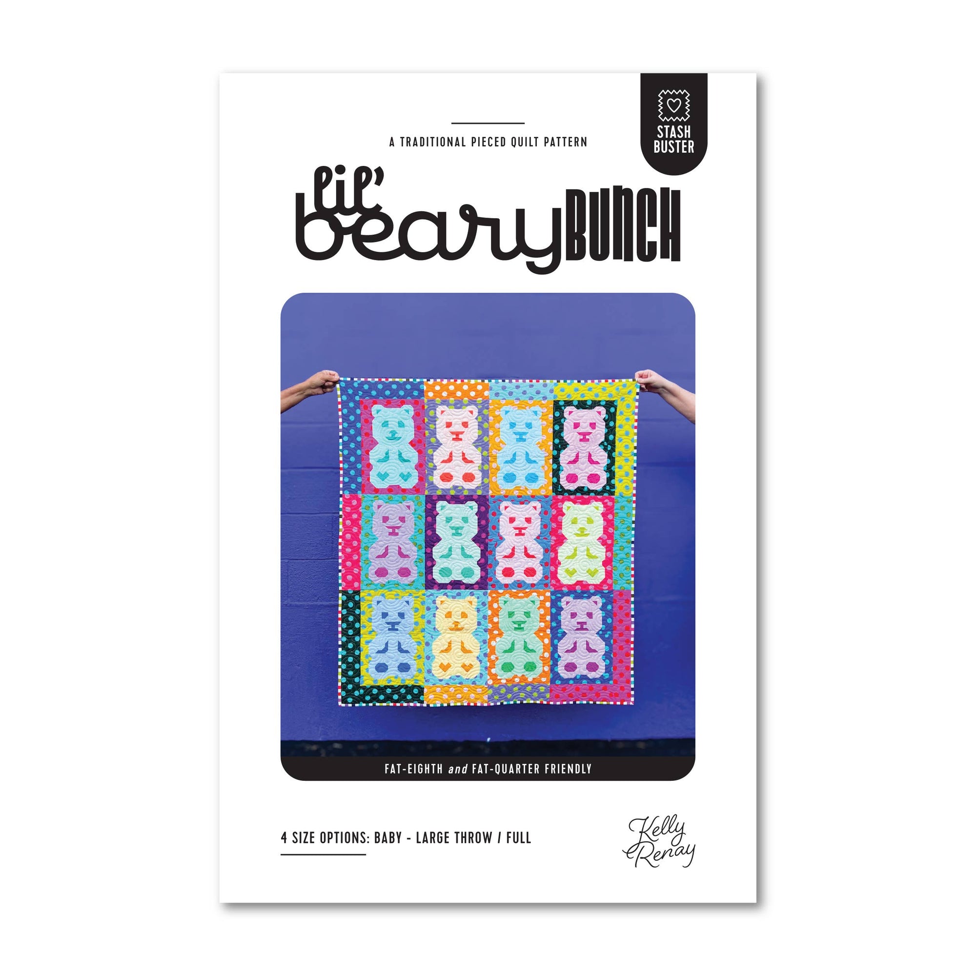 Lil' Beary Bunch Quilt Pattern - Kelly Renay