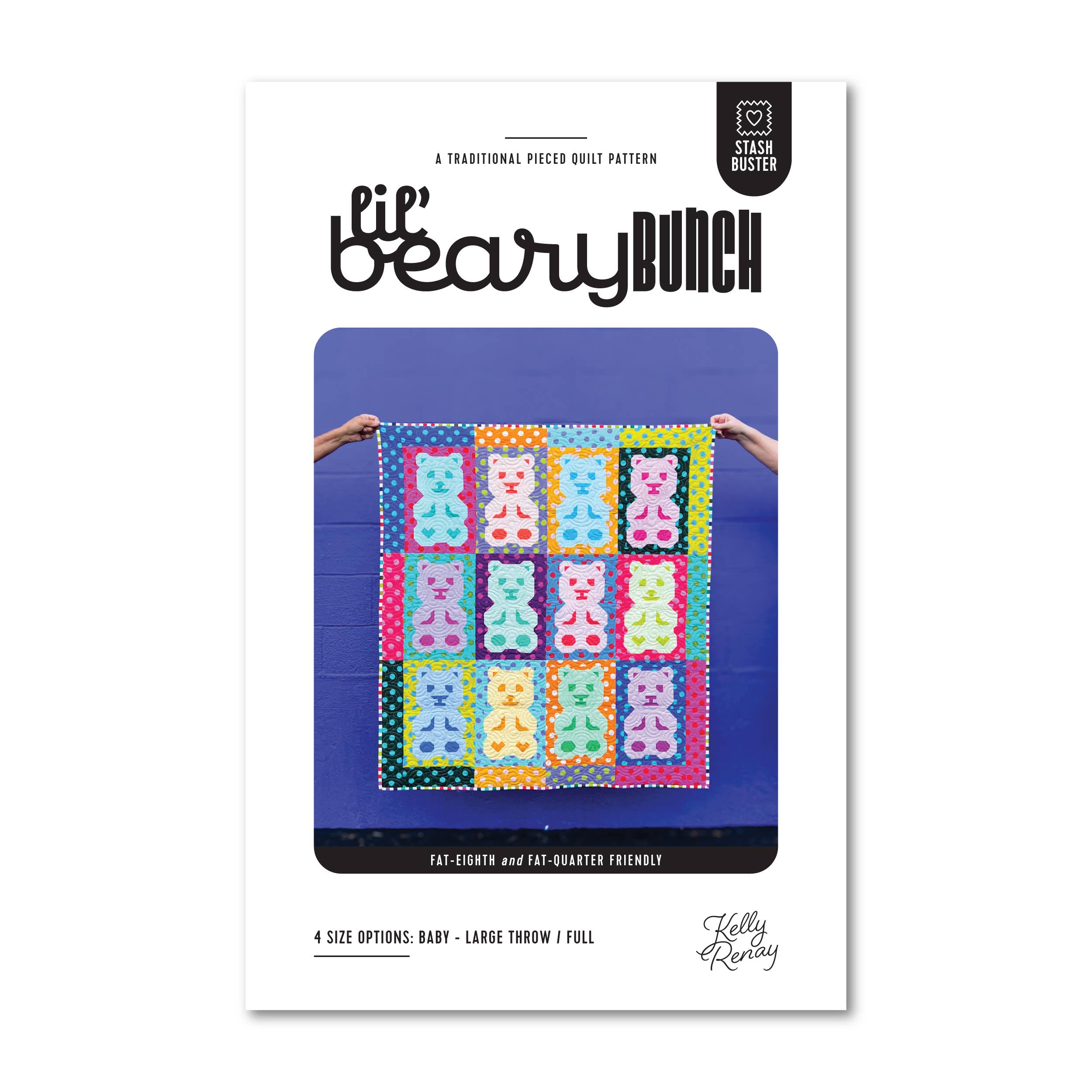 Lil' Beary Bunch Quilt Pattern - Kelly Renay