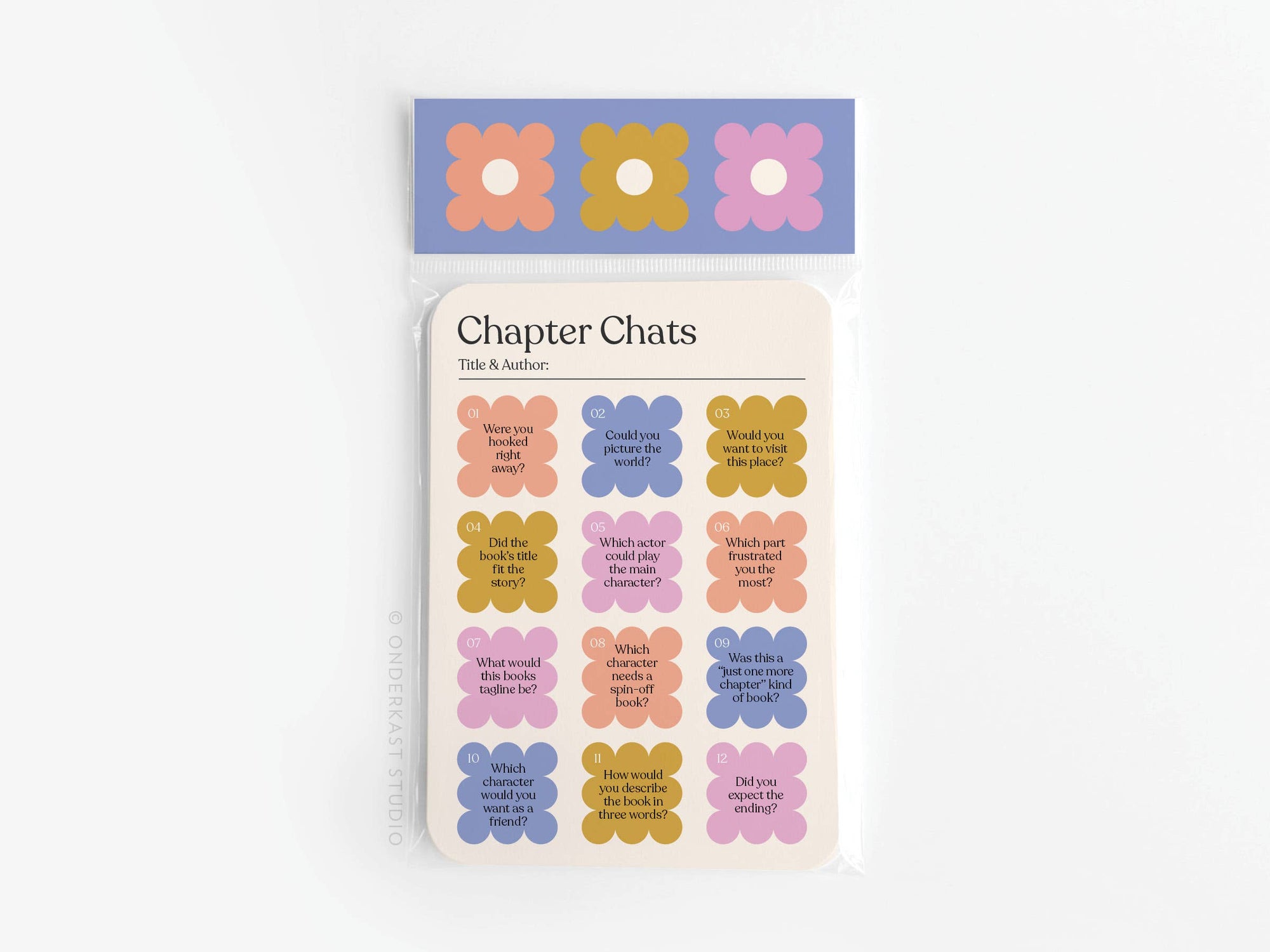 Chapter Chats - Book Review Cards
