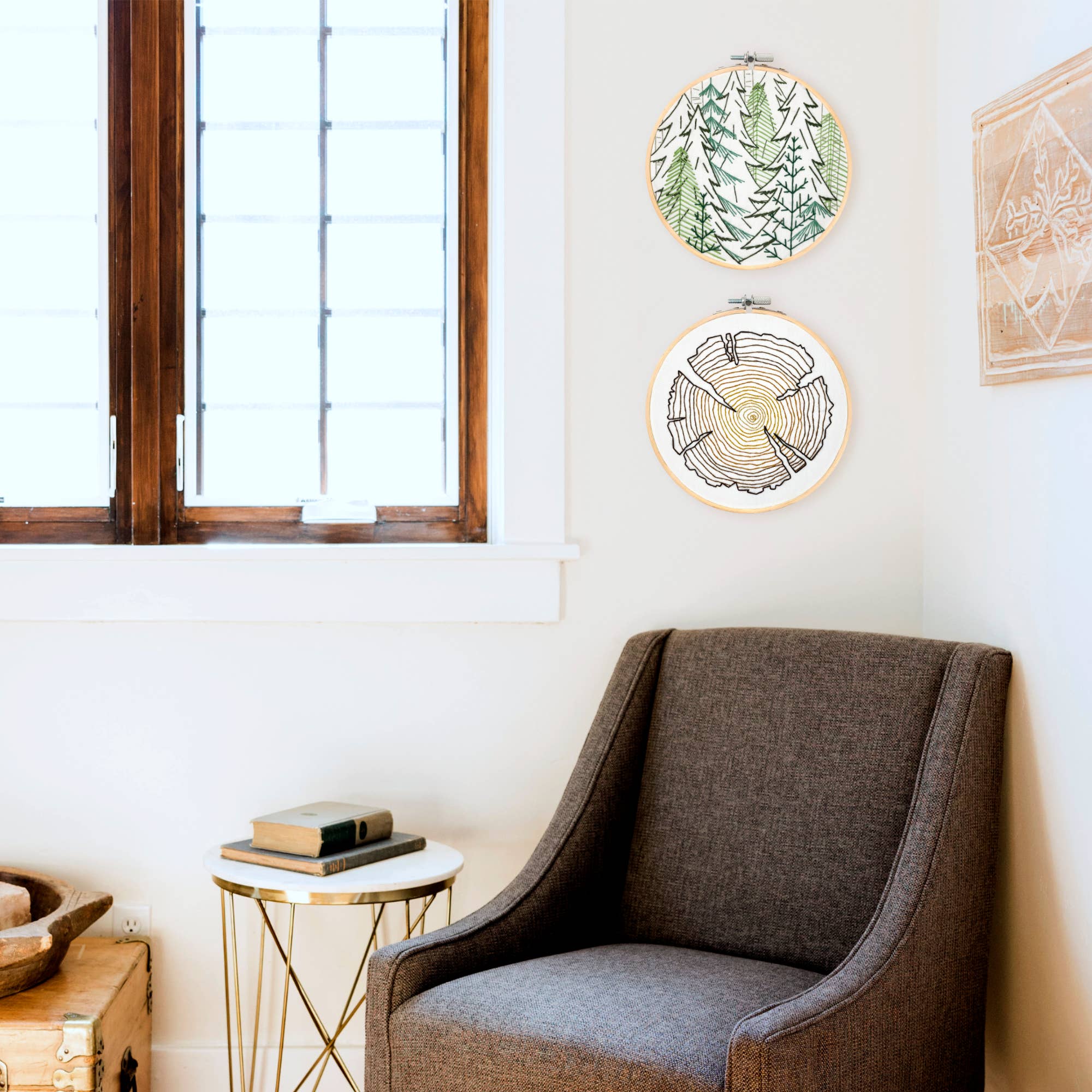 Tree Rings - Embroidery Kit