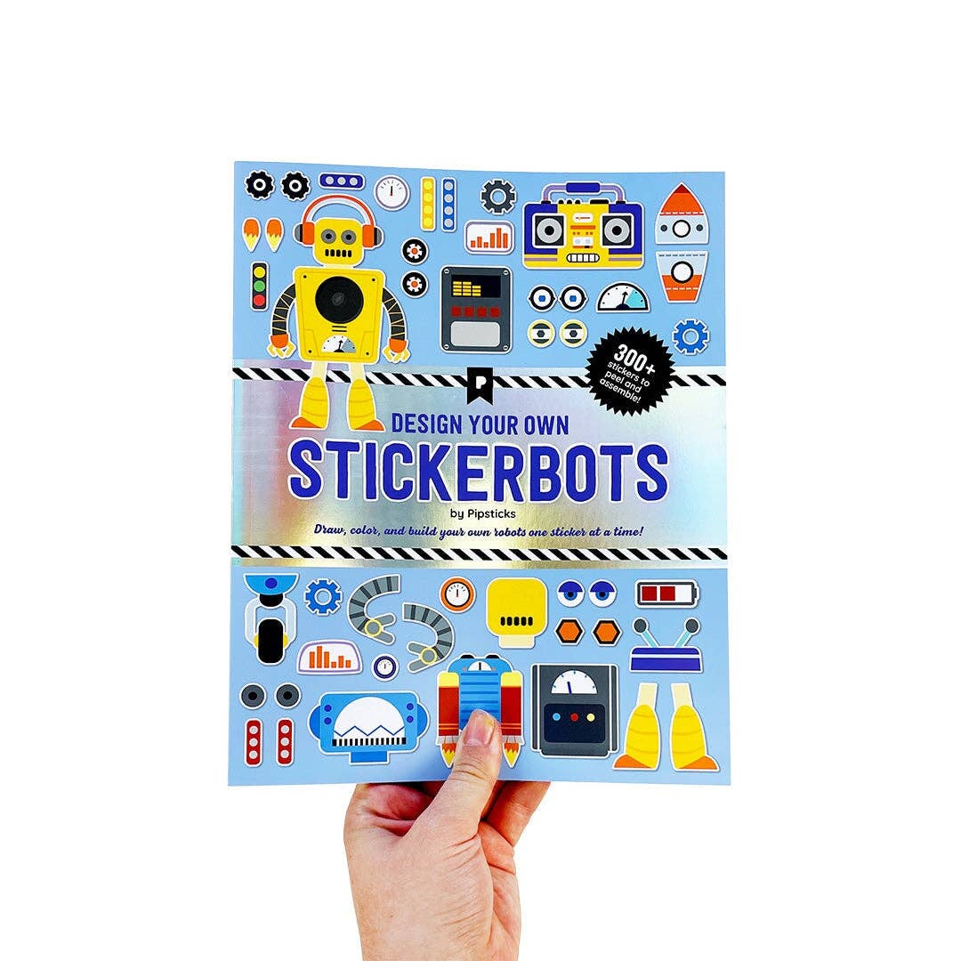 Stickerbots: Design Your Own Sticker Book
