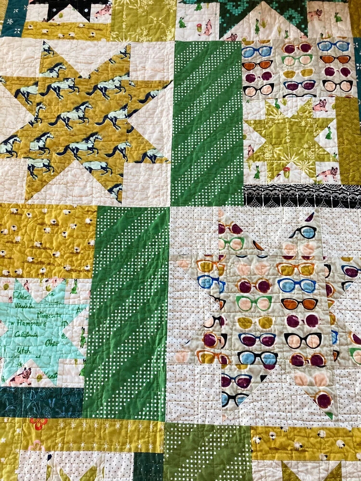 Vanagon Road Trip quilt