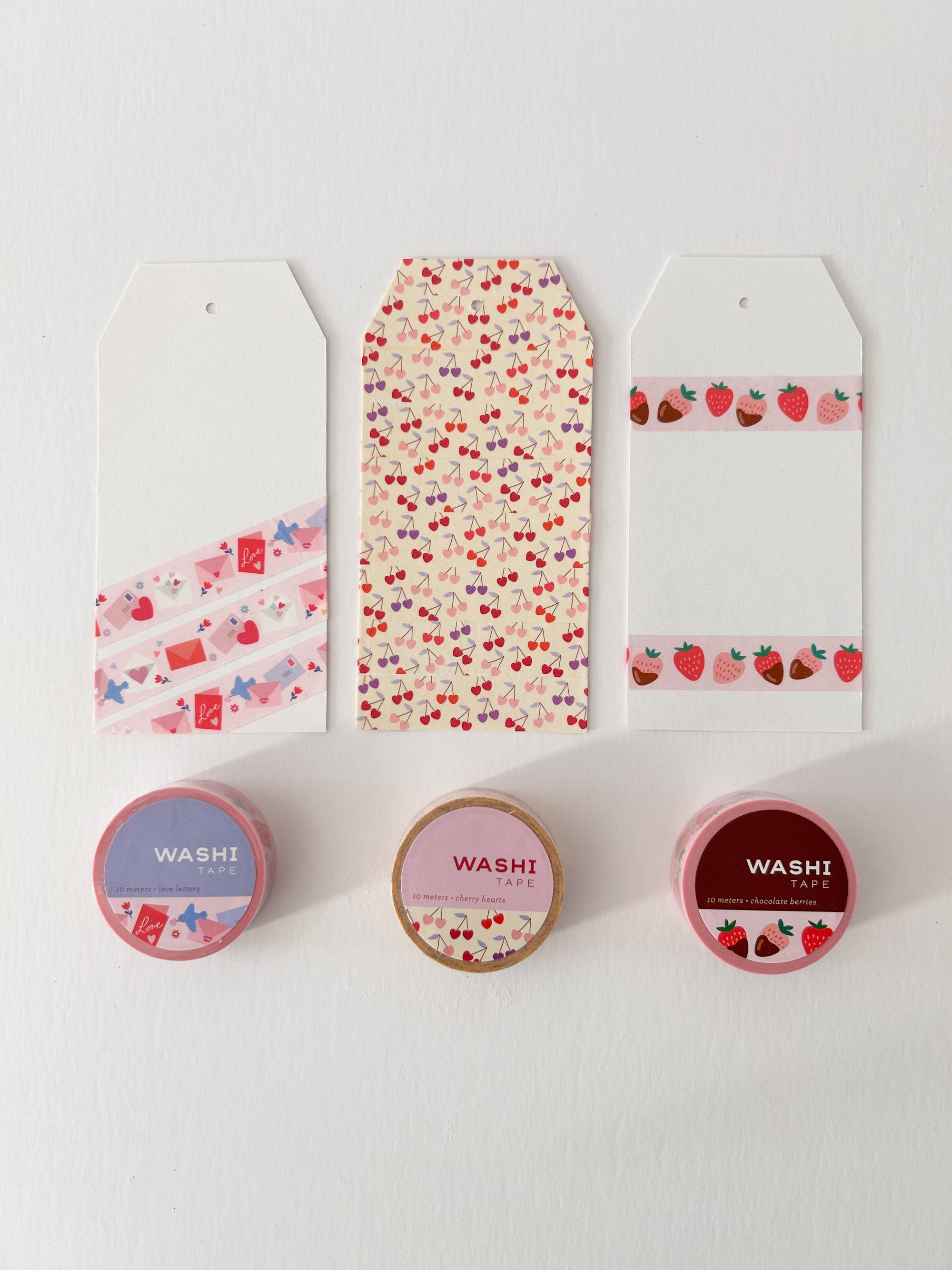 Cherry Hearts - Washi Tape