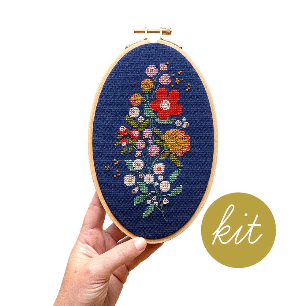 Forget-Me-Knots - Counted Cross Stitch Kit