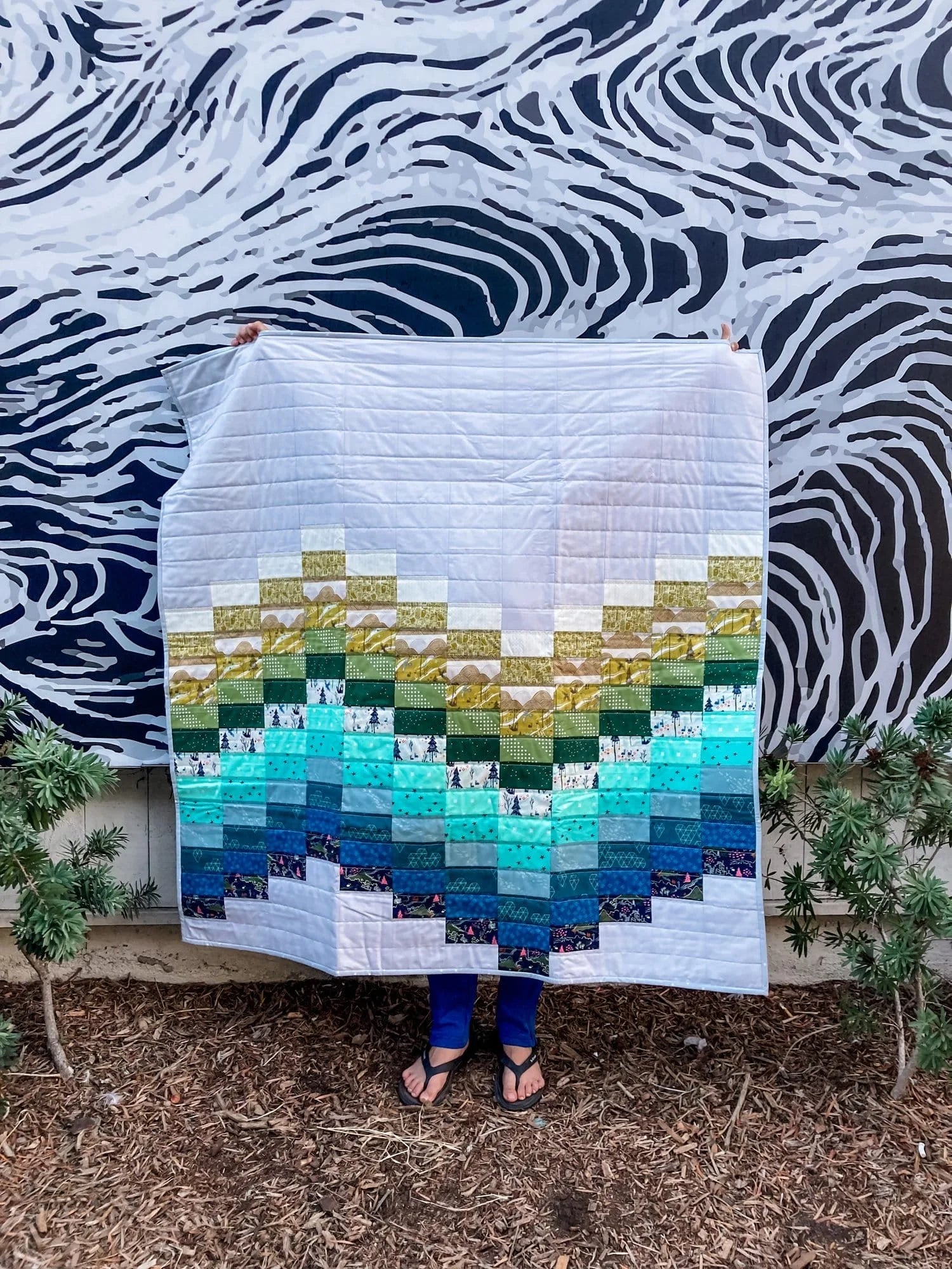 Coastal Views baby quilt
