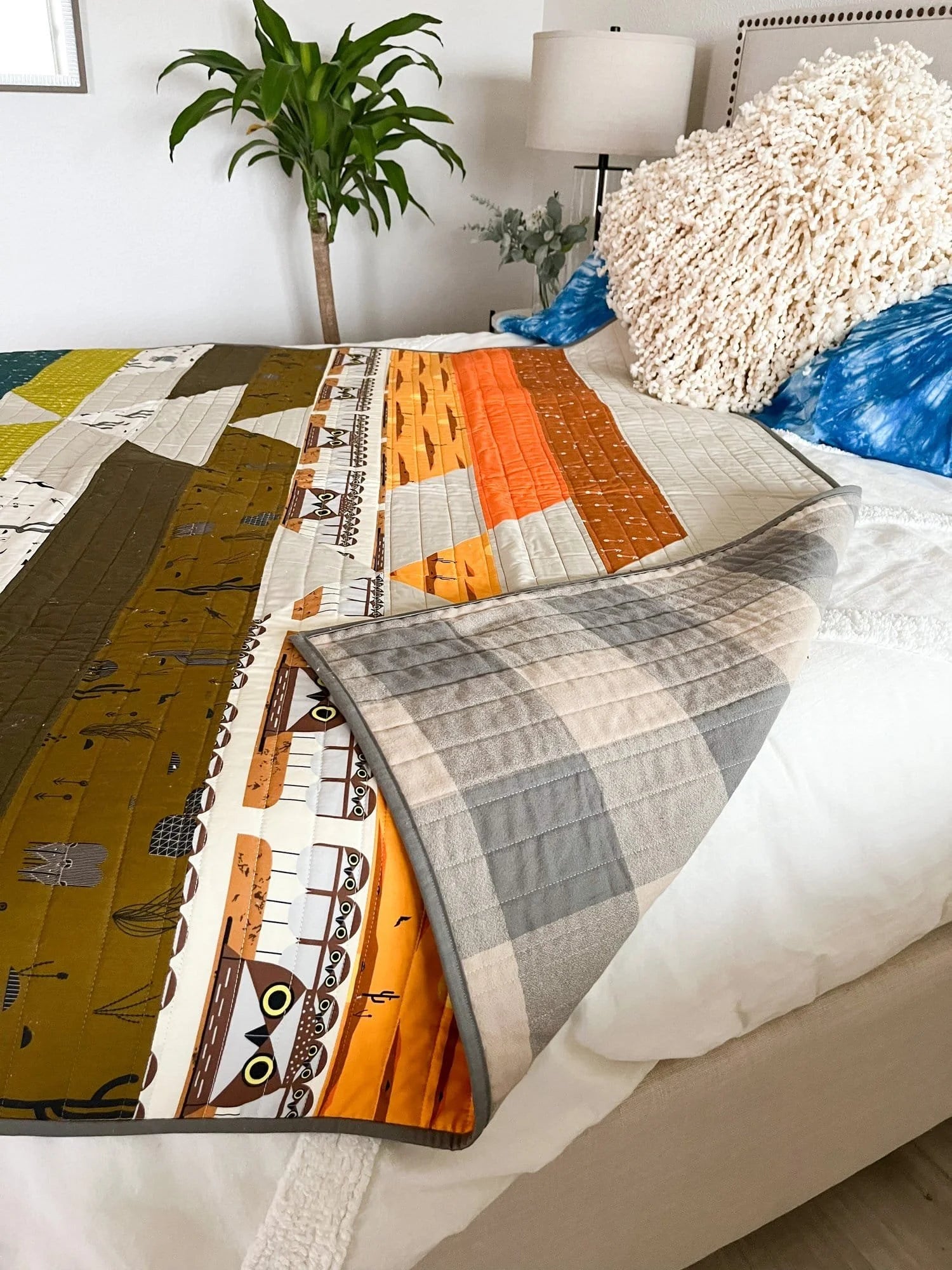 Desert Abundance Charley Harper Quilt