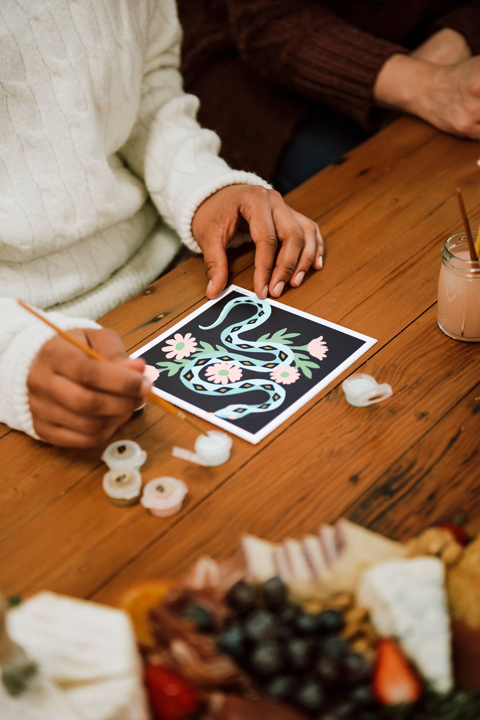 Paint-by-Number Kit MINI - Snake