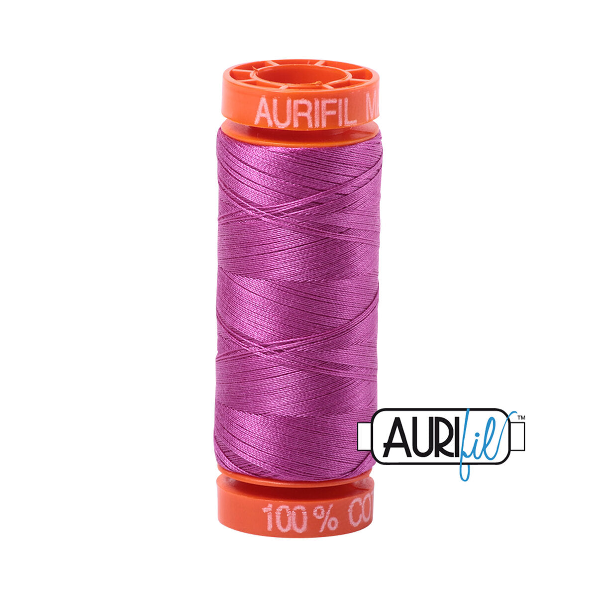 Aurifil 50wt Cotton Thread - Magenta (#2535) - Small Spool