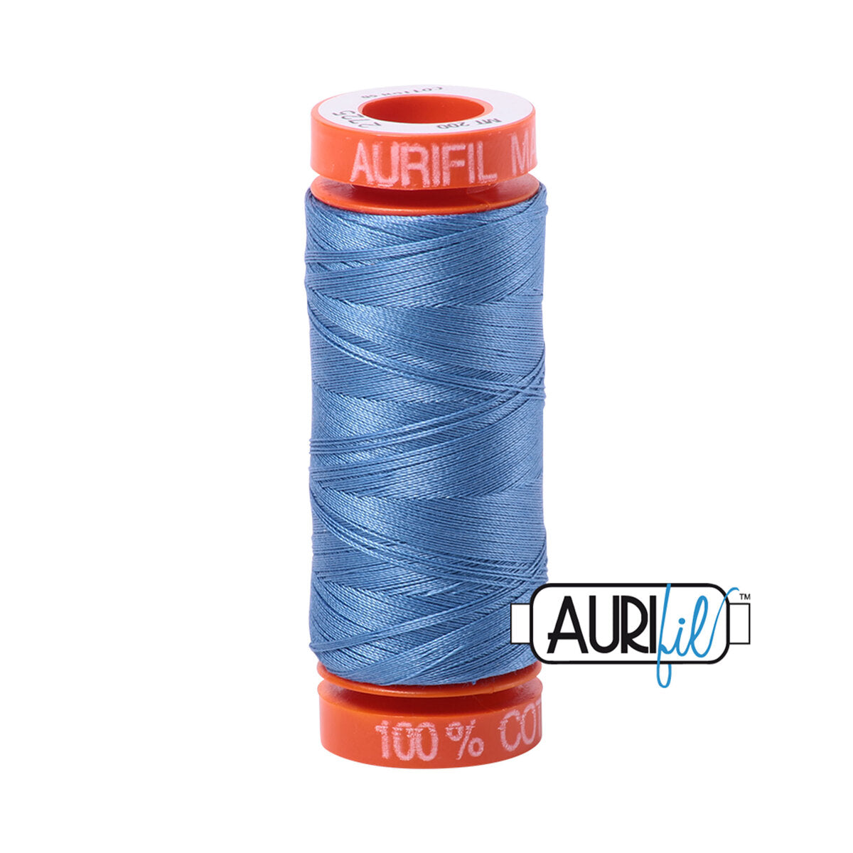 Aurifil 50wt Cotton Thread - Light Wedgewood (#2725) - Small Spool