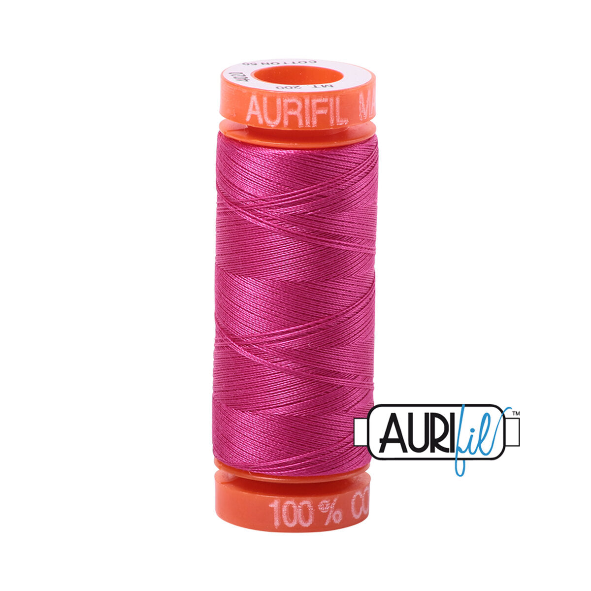 Aurifil 50wt Cotton Thread - Fuchsia (#4020) - Small Spool