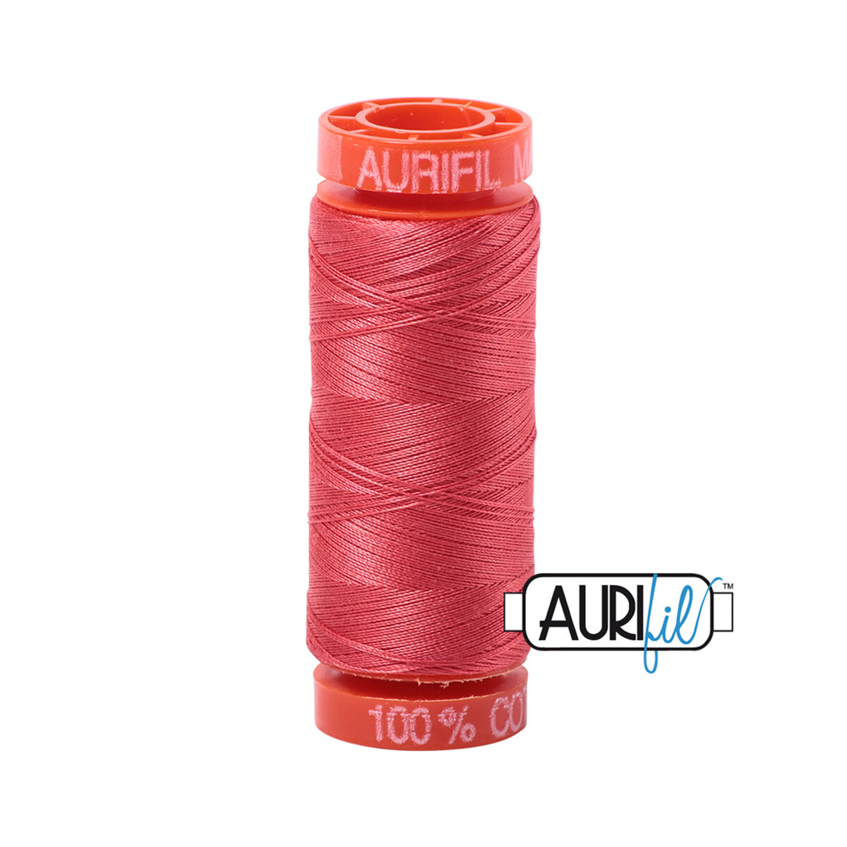 Aurifil 50wt Cotton Thread - Medium Red (#5002) - Small Spool