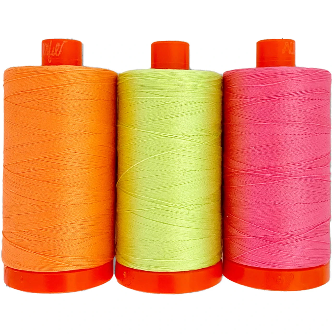 Aurifil 50wt Cotton Thread Set - Tula Pink Neons
