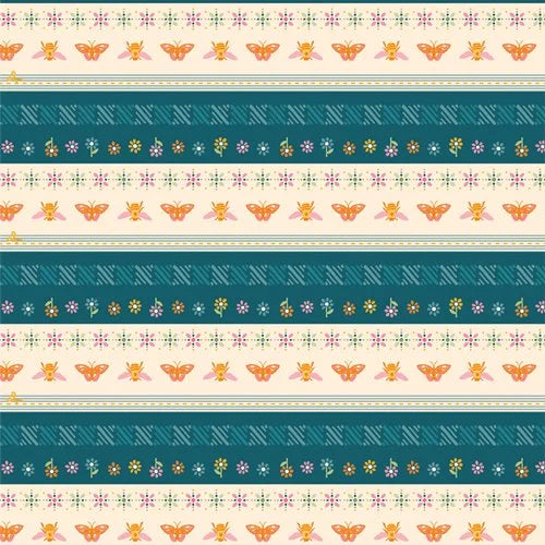 Flutter Bound - 2.5 edition - binding stripe fabric
