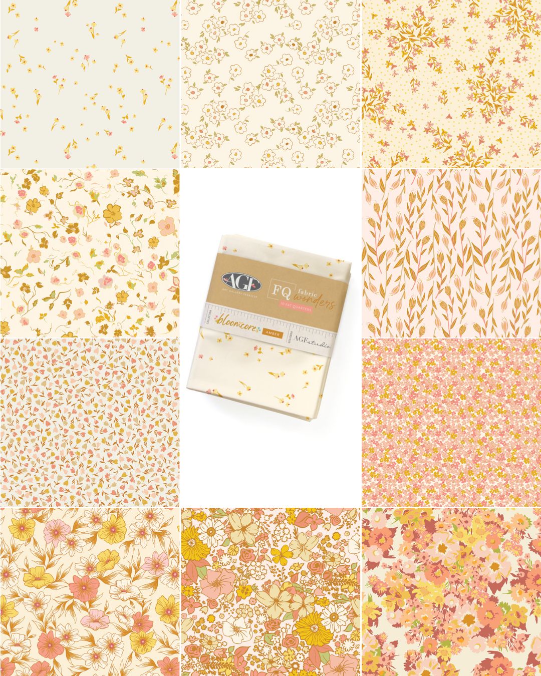 Bloomcore Amber - 10 FQ Bundle