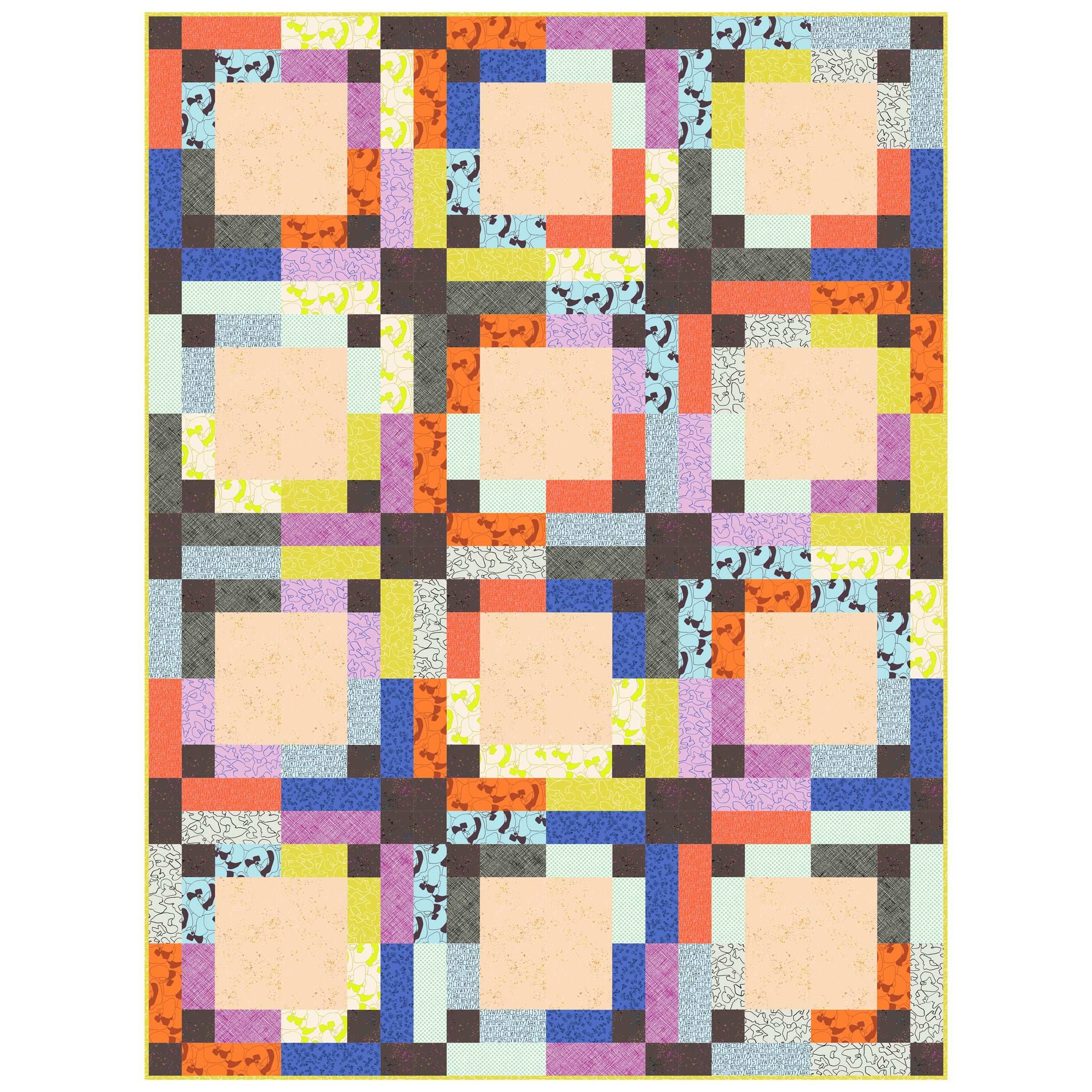 Bonnie Twist Quilt Pattern - La Bizarra Quilts