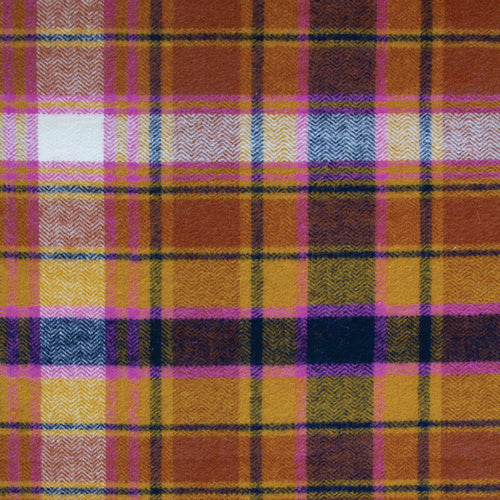Highlands Flannel - Chevron Plaid Toffee
