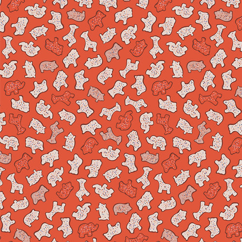 Circus Animals - FLANNEL - Retro
