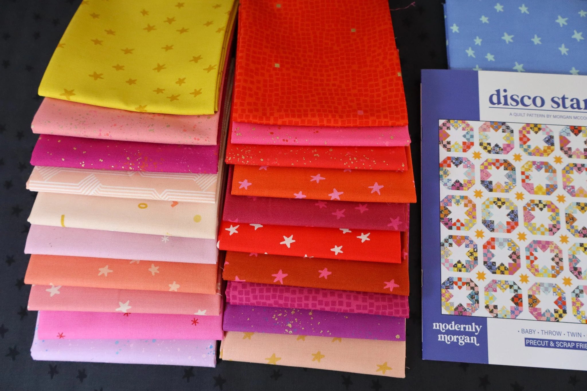 Disco Stars quilt kit - Fever