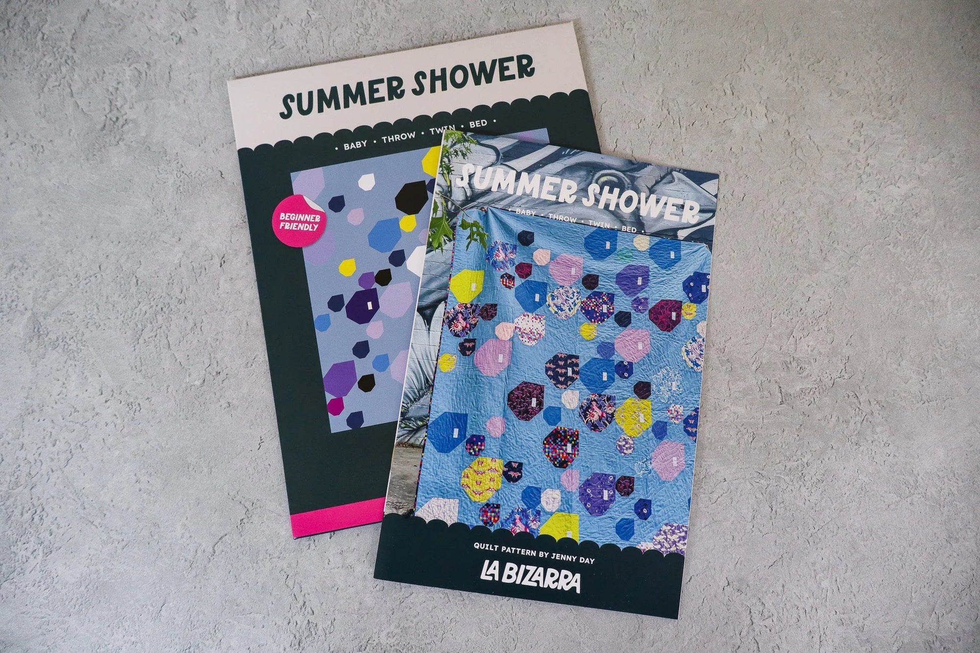 Summer Shower quilt pattern - La Bizarra Quilts