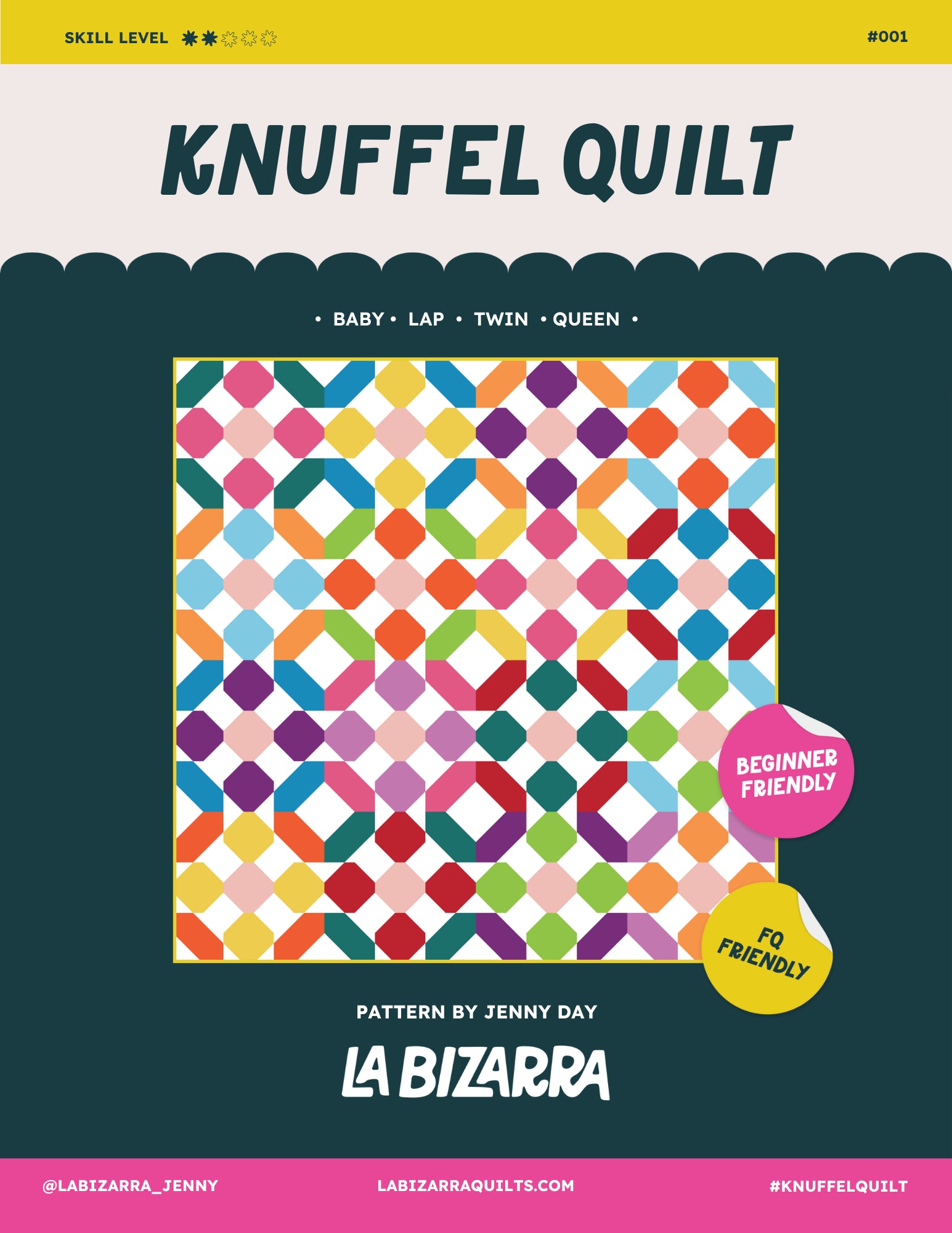 Knuffel Quilt Pattern PDF