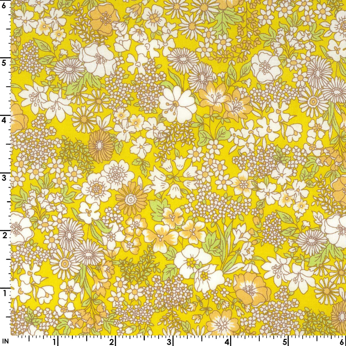 Signature Floral - Sunny Yellow - Flownny LAWN