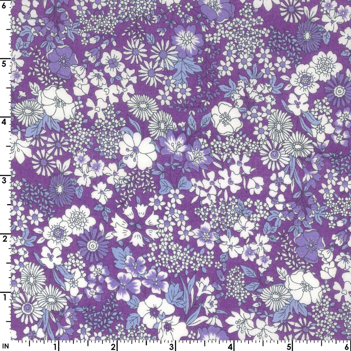 Signature Floral - Violet - Flownny LAWN
