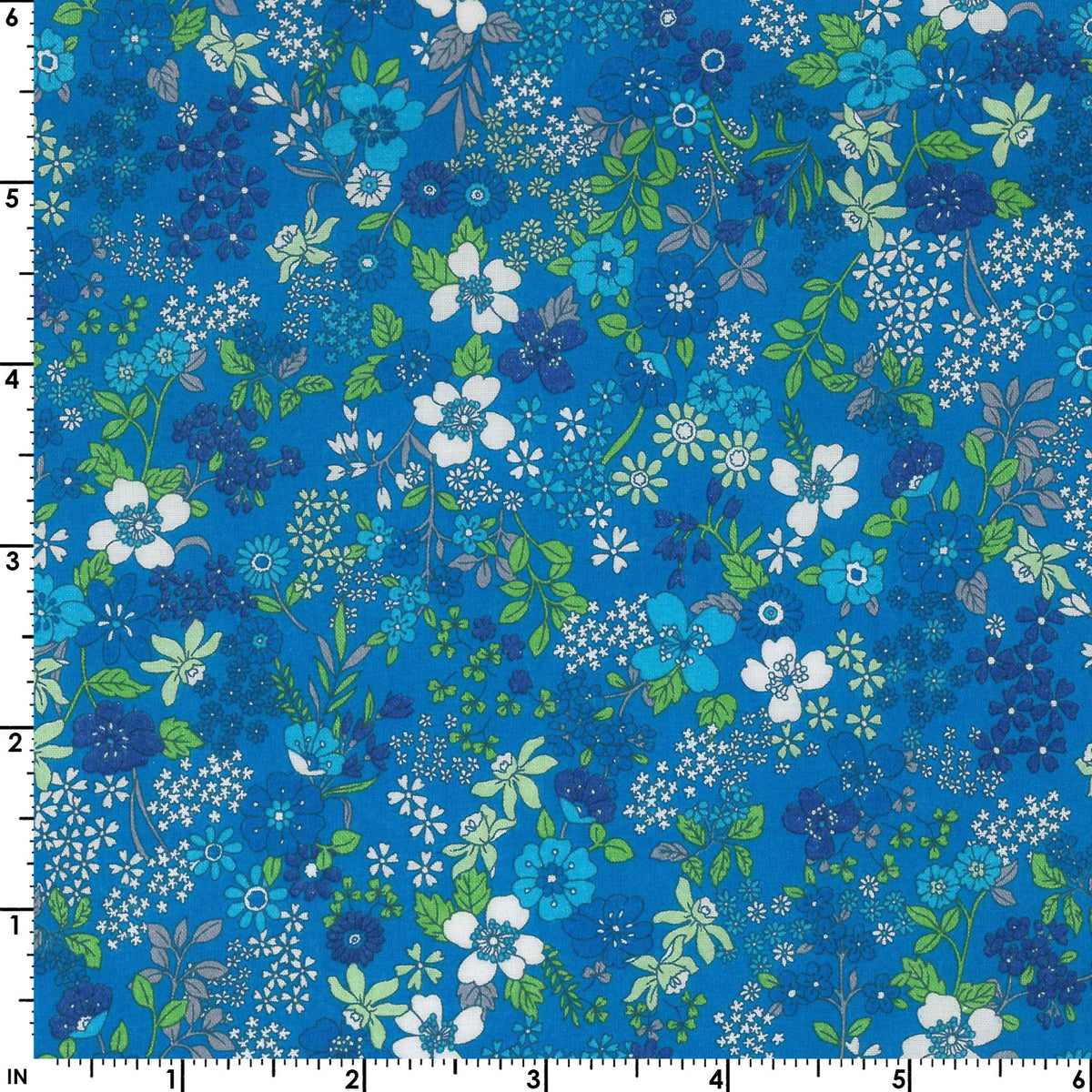 Little Garden - Cerulean - Flownny LAWN
