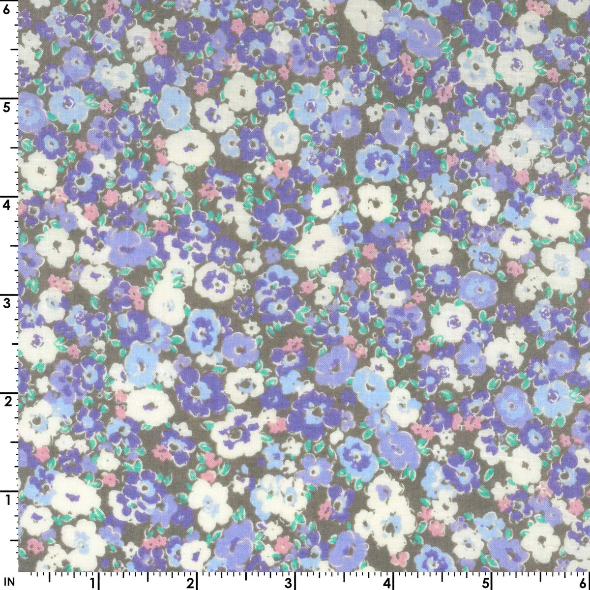 Tossed Meadow - Periwinkle - Flownny LAWN