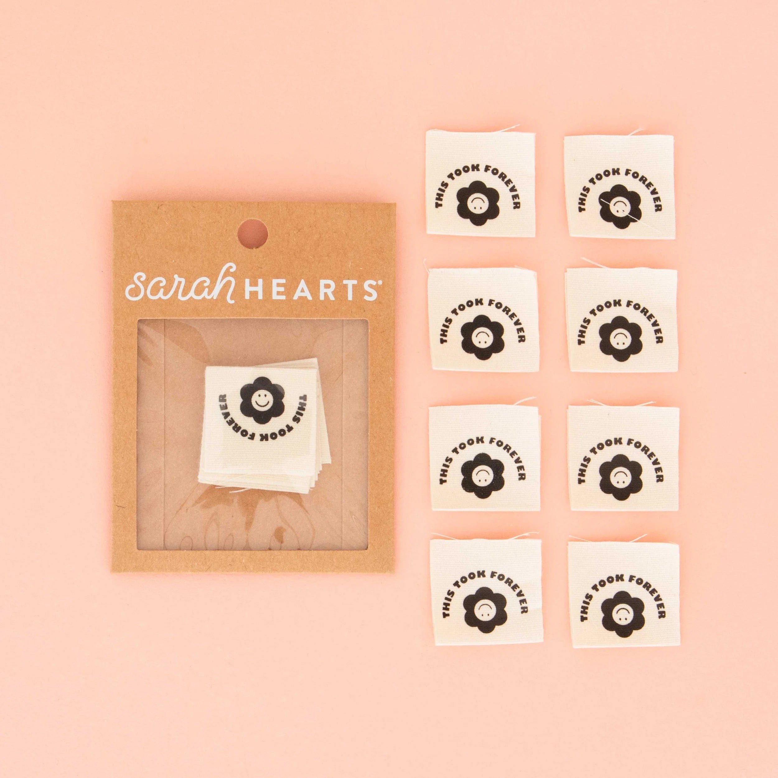 This Took Forever - Sew In Labels - Sarah Hearts
