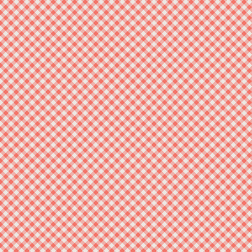 Petits Checks - Coral