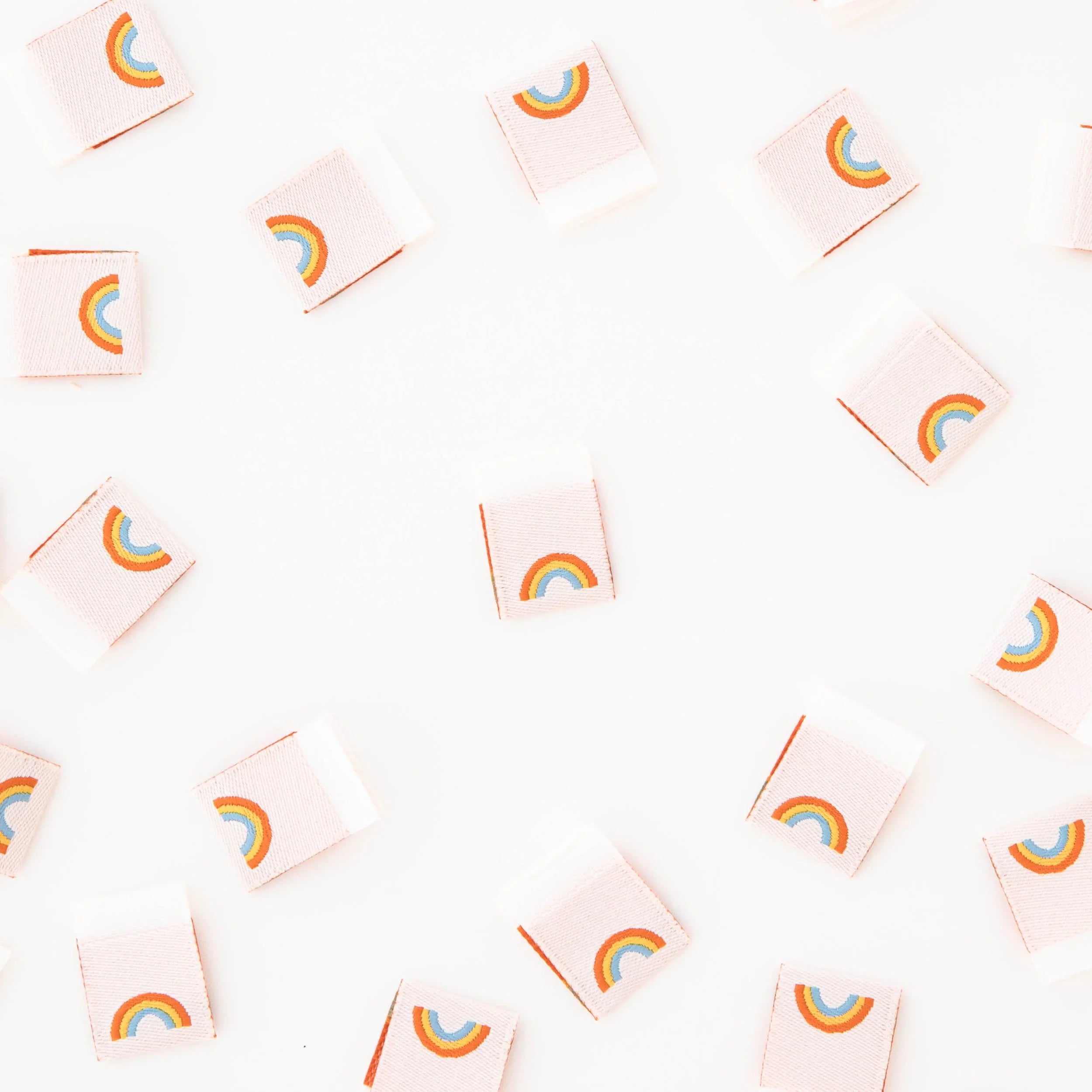 Sew In Labels - Mini Rainbow - Sarah Hearts