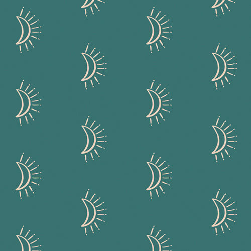 Sunmoon - Luna & Laurel - teal