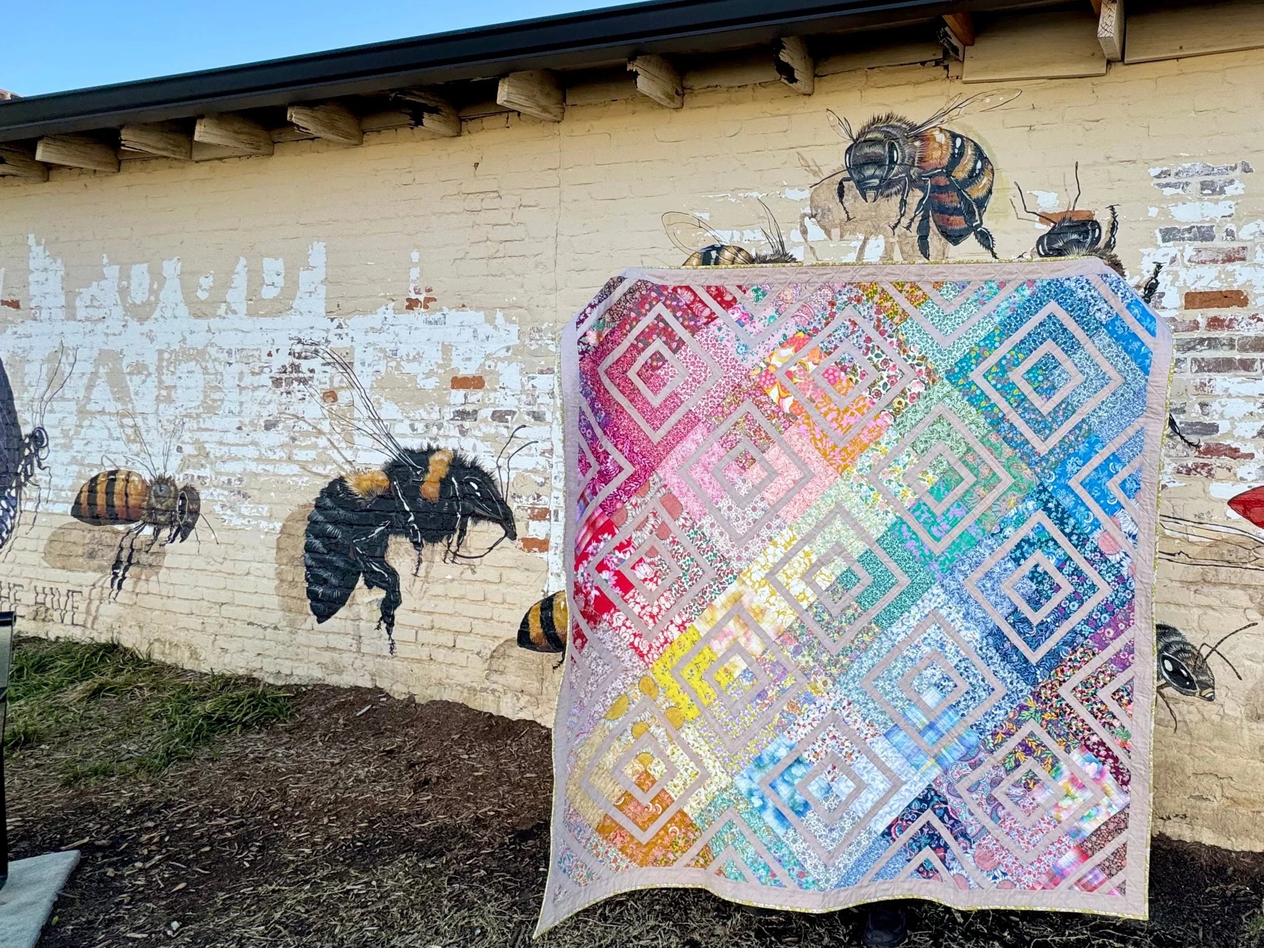 Rainbow Reina Liberty of London Quilt