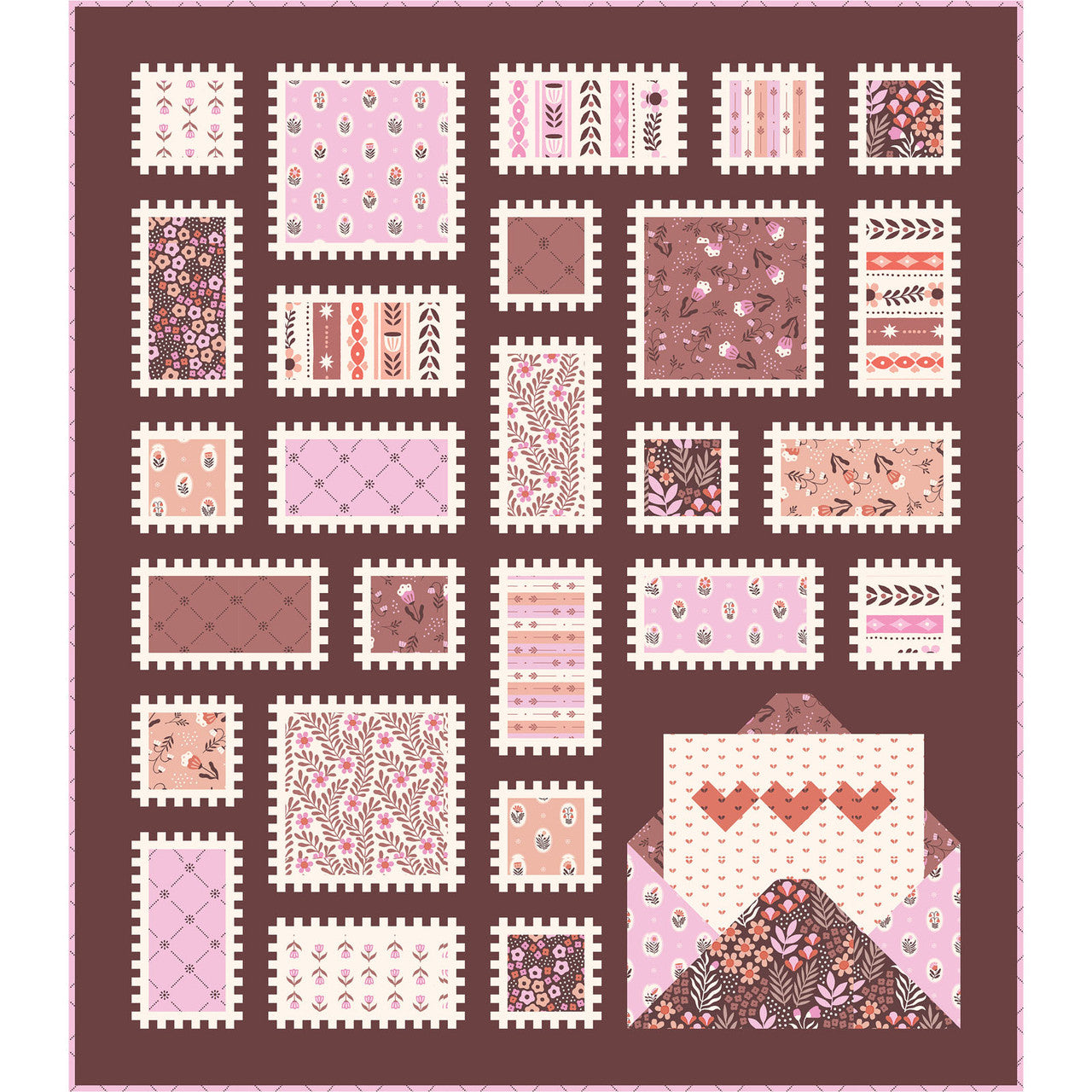 Happy Mail Quilt Pattern - Pen + Paper Patterns