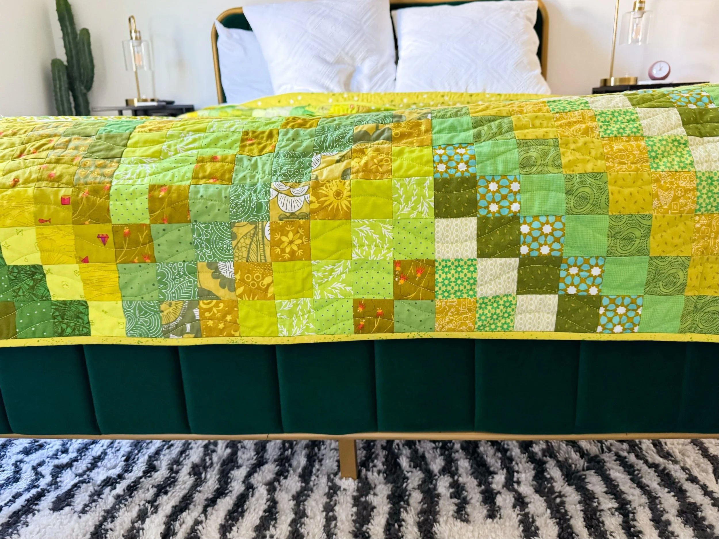 Peridot Scrappy Trip XL Quilt