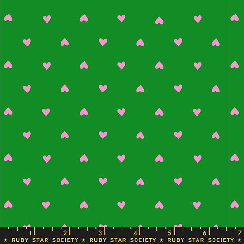 Hearts - Deep Verdant Neon