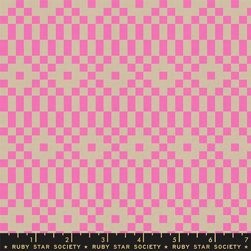 Bitmapped - Neon Pink - LoFi LINEN