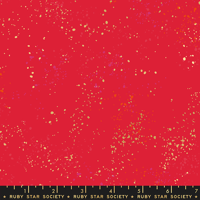Speckled - Metallic Scarlet