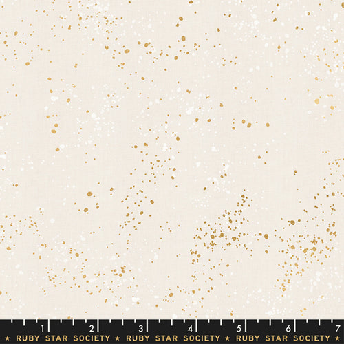 Speckled - Metallic White Gold