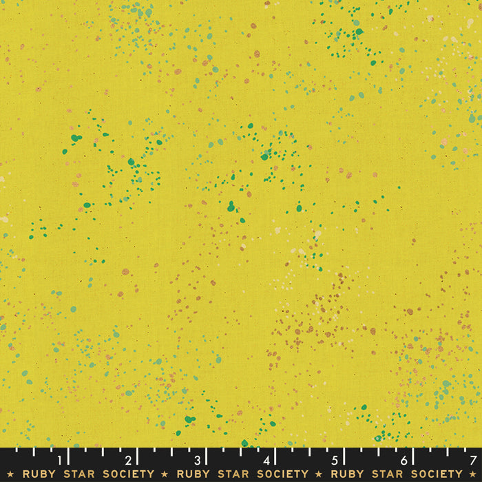 Speckled - Metallic Citron