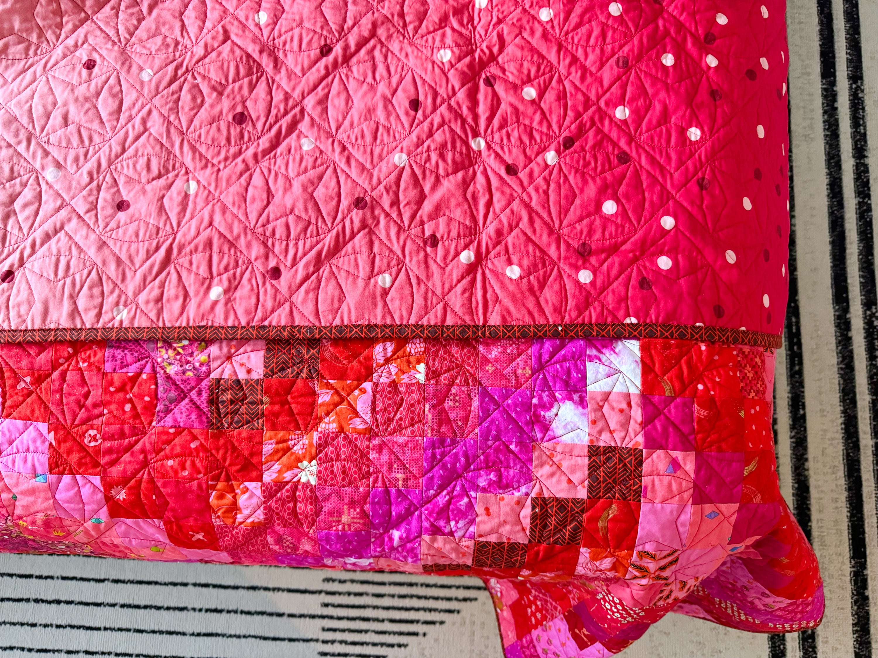 Ruby Scrappy Trip Quilt